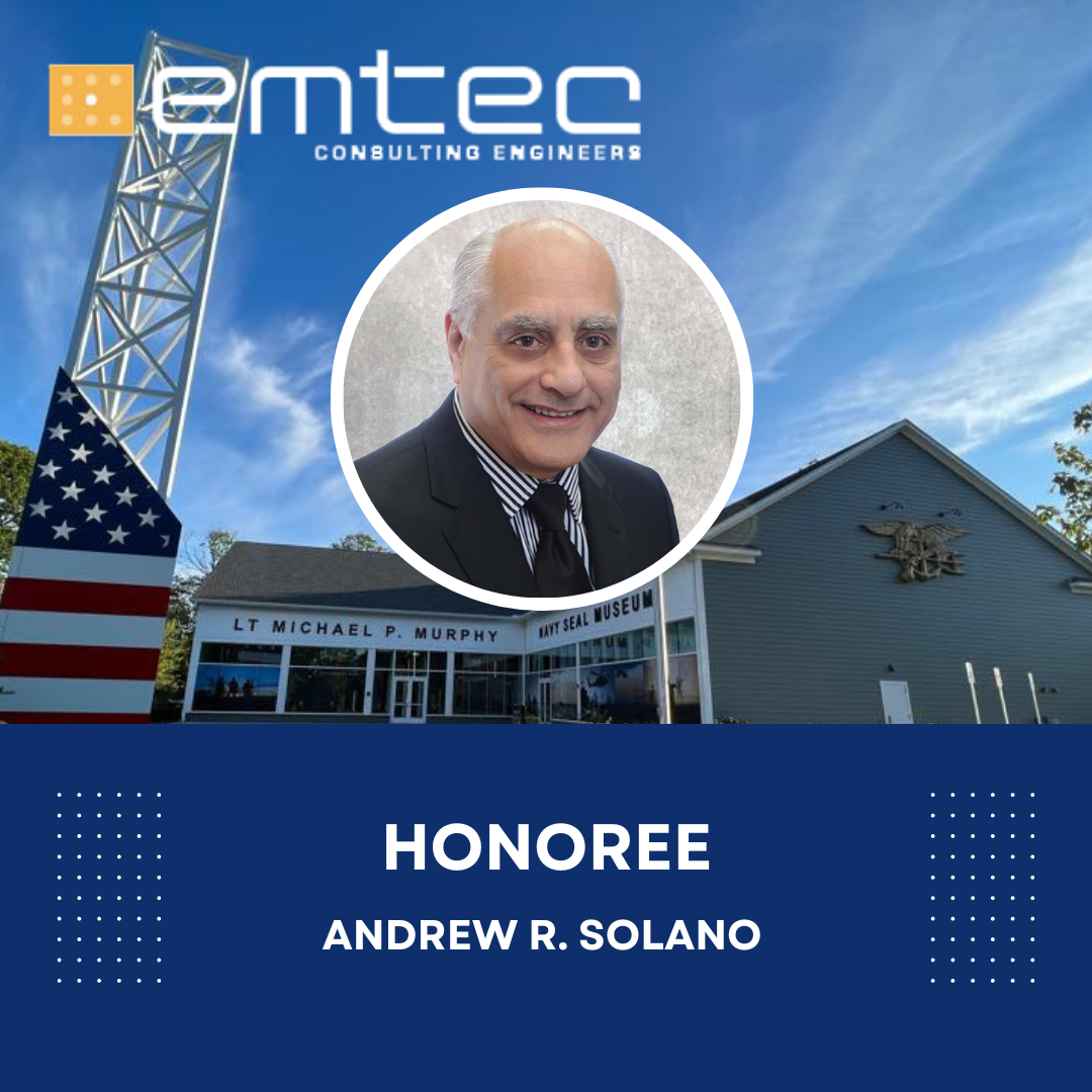 Andrew R. Solano, Distinguished Civilian Honoree - Emtec EngineersEmtec  Engineers